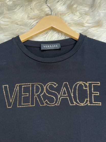 Brand new Versace gem-logo short-sleeved T-shirt