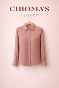 Brown Polka Dot Shirt