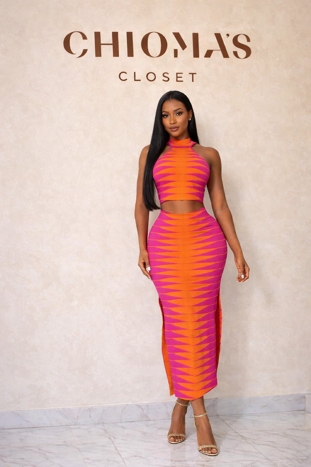 fitted lace wedding dress Fashion Nova Orange and Pink Turtle Neck Co-ord Chiomas Closet fitted lace wedding dress Fashion Nova Orange and Pink Turtle Neck Co-ord Chiomas Closet