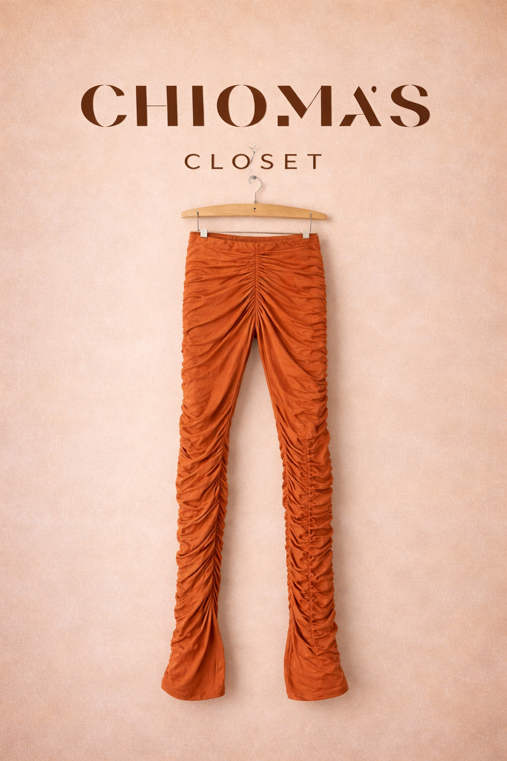 Cinnamon Ruched Leggings