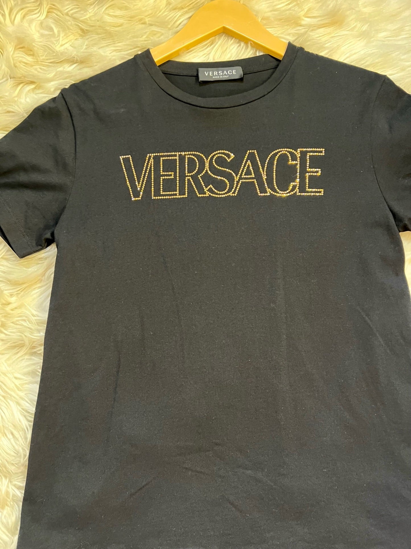 Brand new Versace gem-logo short-sleeved T-shirt