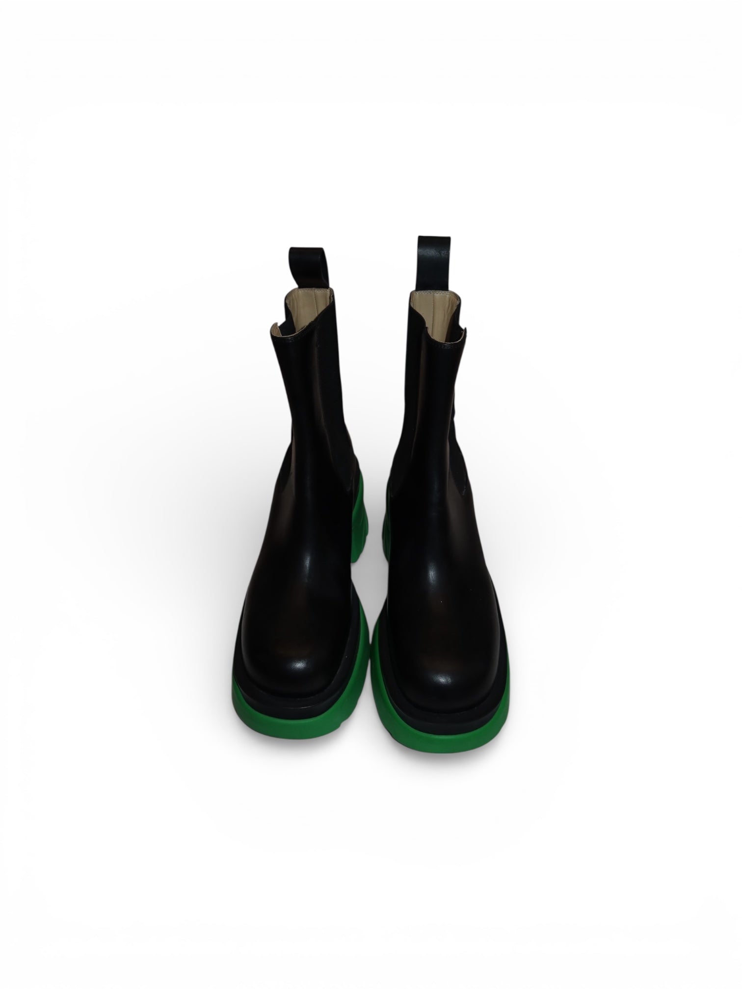 Bottega Veneta- Tire Chelsea Ankle Boots