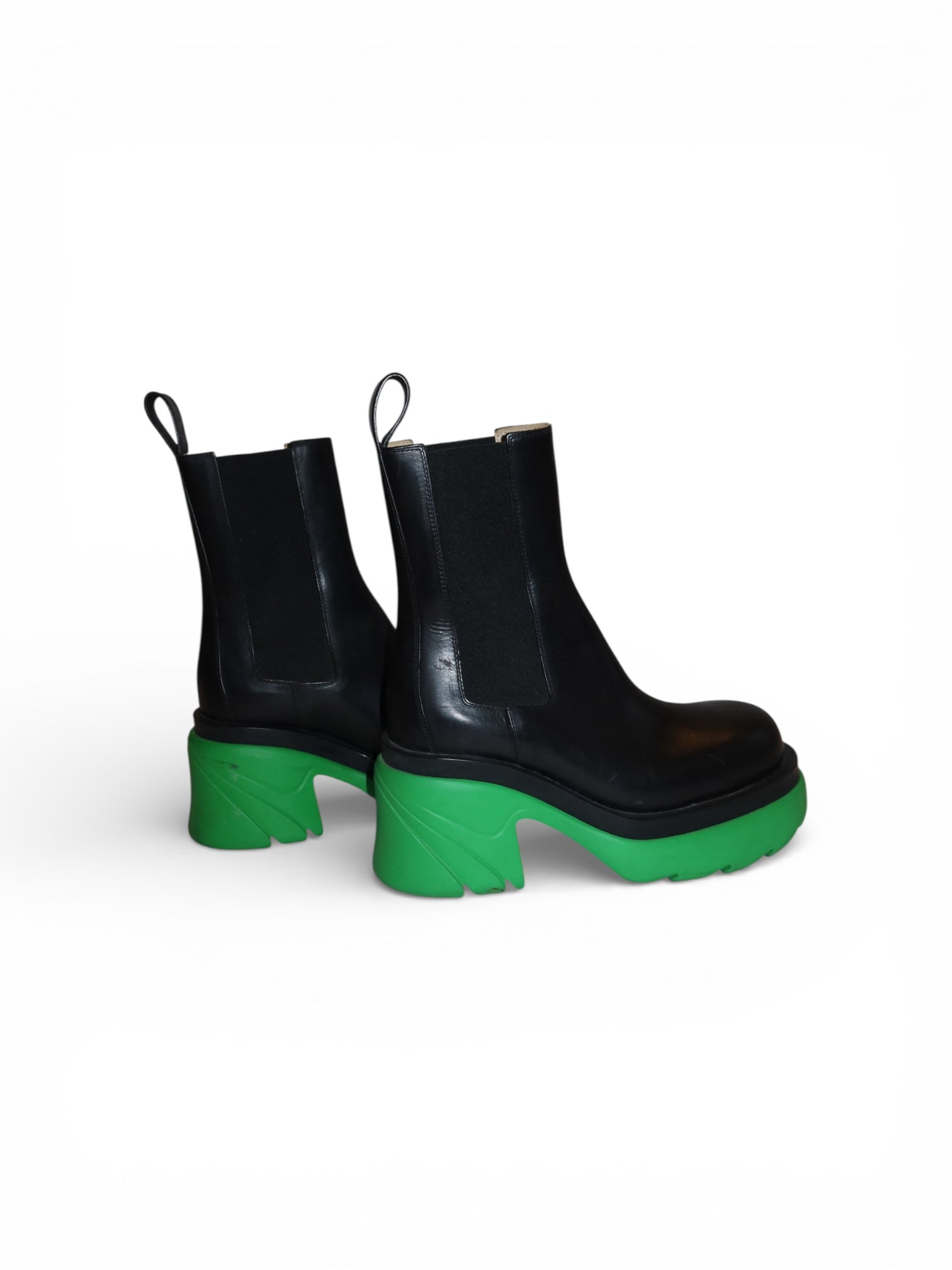 Bottega Veneta- Tire Chelsea Ankle Boots