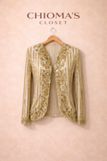 Gold Sequin Jacket