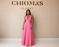 Pink Halter-Neck Wide-Leg Jumpsuit