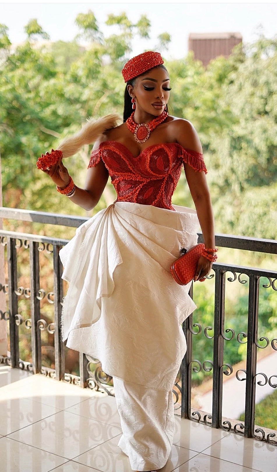 Regal Igbo Traditional Dress