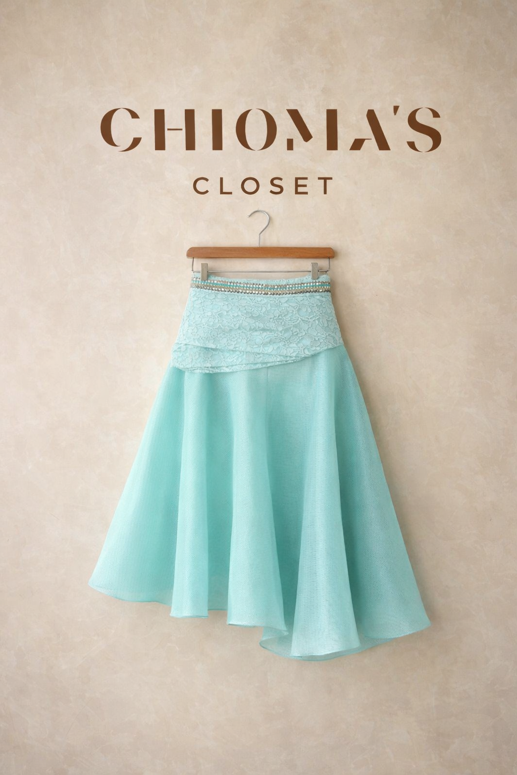 Style Temple Diamante Lace Skirt
