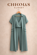 Style Temple Sage Green Kimono