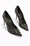 Givenchy Stars & Bees Print Leather Pumps (UK 5 / EU 38)