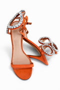 Giuseppe Zanotti Crystal Circle Sandal (UK 5 / EU 38)