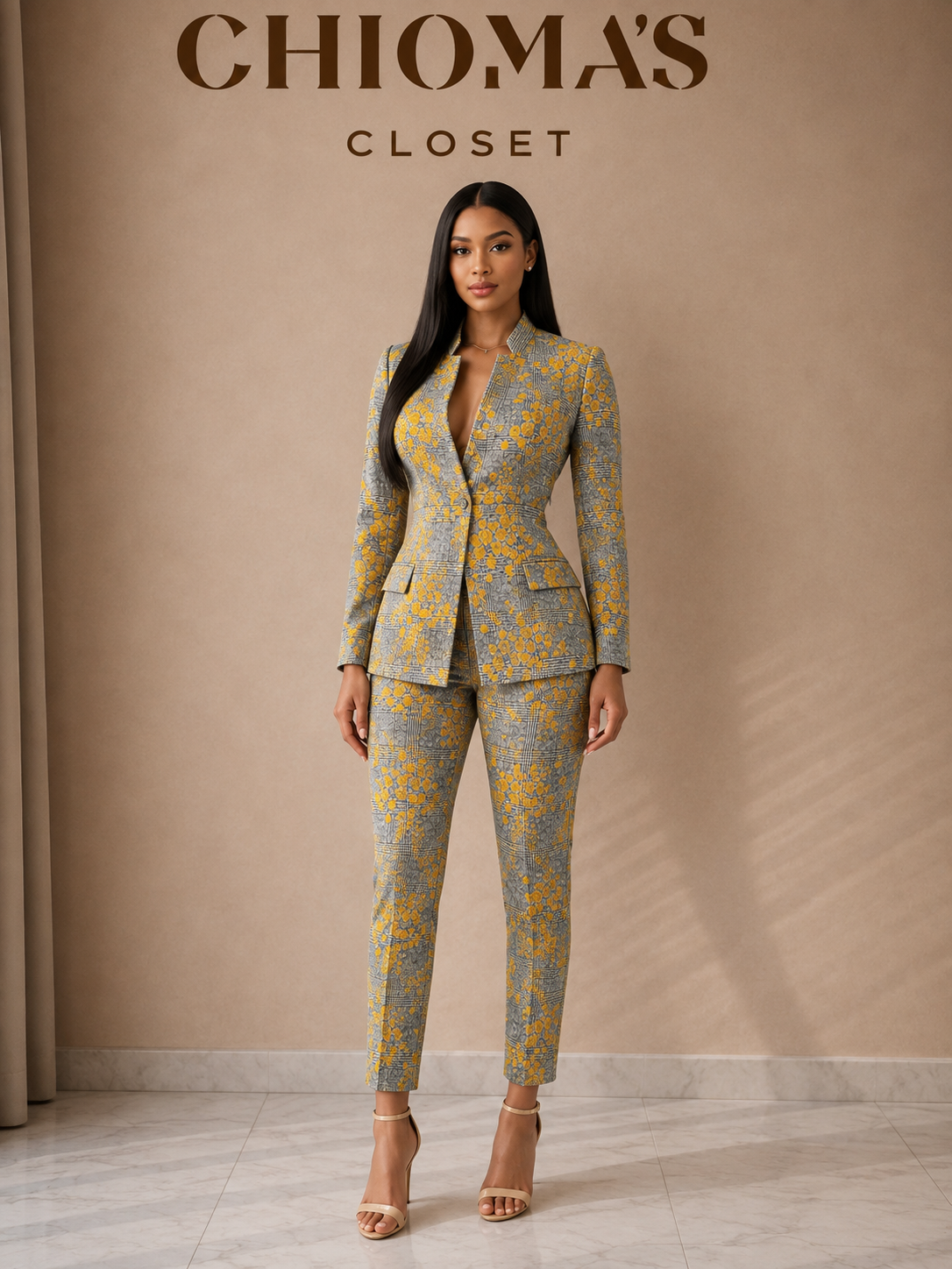 Zara Floral Suit