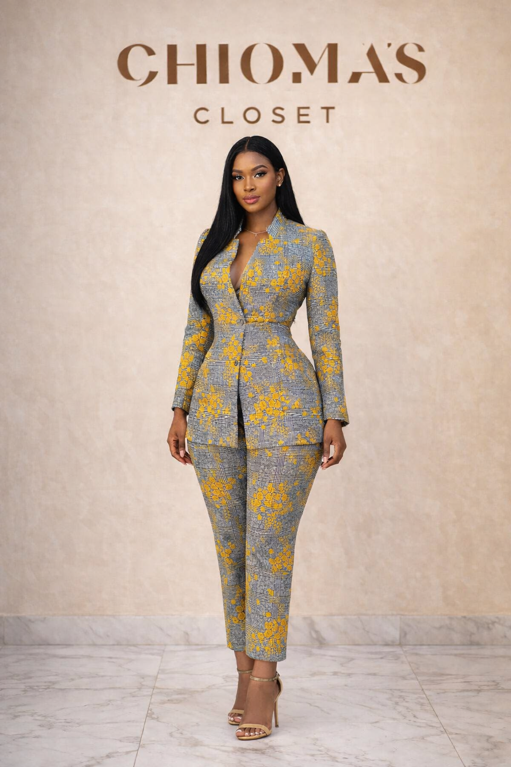 Zara Floral Suit