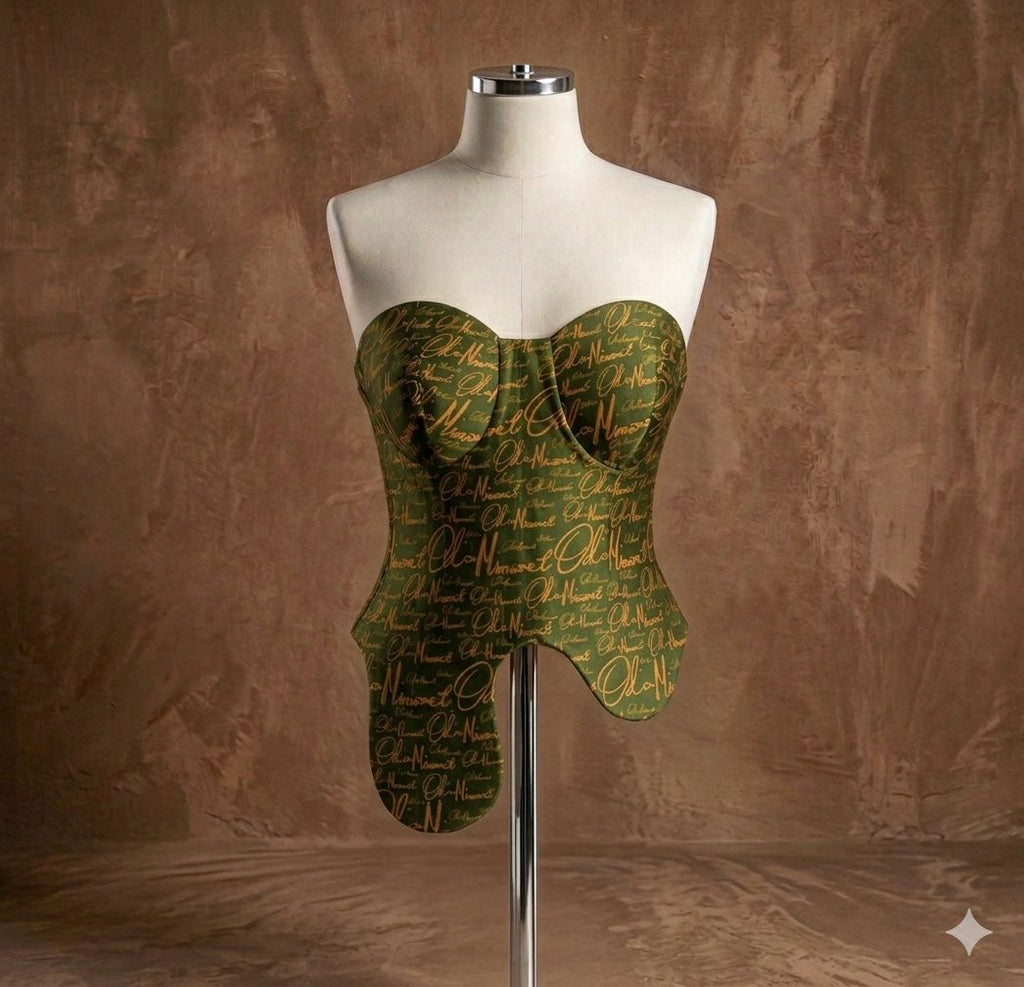 Silk Corset Top